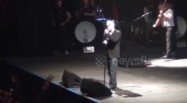 Morrissey slams mayoral candidate Andy Burnham at Manchester concert
