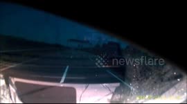 Coach driver rear-ends lorry while driving tired