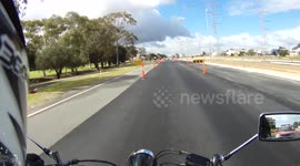 Biker road rage- Perth