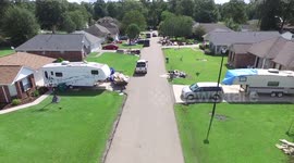 Louisiana Flood 2016 - Albany - Drone Aerial Footage