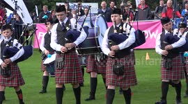 World Bagpipes Championship in Scotland