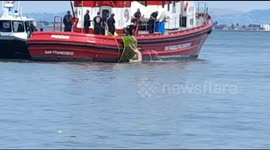 Man rescued from San Francisco Bay