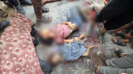 Israeli strike on western Gaza kills several children