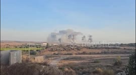 Israeli Airstrikes Blanket Beit Hanoun in Intense 'Fire Belt' Bombardment