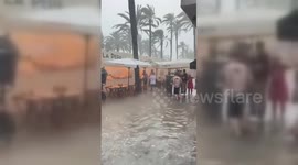 Spain: Severe Flooding Hits Barcelona After Torrential Rain