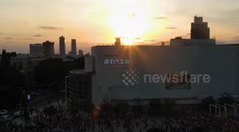 Israel: Israelis gather in Tel Aviv to demand end to Gaza war, return of hostages