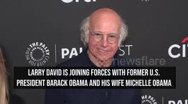 Larry David teaming up with Barack and Michelle Obama to produce sketch comedy show