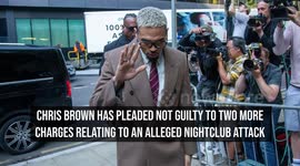Chris Brown pleads not guilty to further charges over alleged nightclub attack