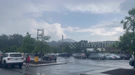 Bennington Monument in the background is cool. You see this historic site all over town.