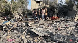 34 Palestinians killed in Israeli airstrikes across Gaza, including 8 fetching water