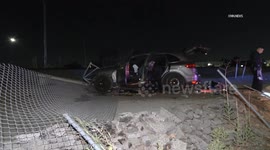US, Los Angeles: Burbank LAPD Pursuit Termination