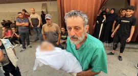 Funeral held for 7-month-old baby killed in Israeli attack