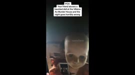 We were in a notoriously known haunted house with a haunted doll and decided to test the limits of the paranormal