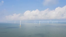 China: World's most powerful direct-drive floating wind turbine unveiled in China
