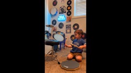 Heart warrior’s rhythm goes viral on TikTok for his love of drumming and his