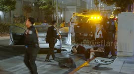 US, Los Angeles: Historic South-Central Los Angeles Woman Throws Tantrum After Rear-Ending Metro Vehicle