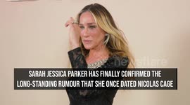 Sarah Jessica Parker confirms she once dated Nicolas Cage
