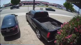 Car Doing Illegal U-Turn Causes Crash