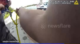 NYPD Officers Rescue Woman From East River in Distress