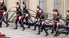 France: President Macron hosts Indonesian leader Prabowo Subianto for working dinner in Paris
