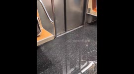 US: Floodwaters Inundate NYC Subway Stations After Torrential Rain 4