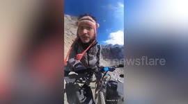 Man cycles more than 10,000 miles from UK to - Australia