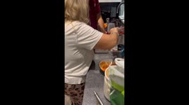 Son asks for mom's help after getting his hand stuck in a glass... but there's a twist!