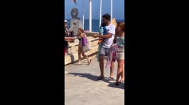 Leaflet prank at Malagueta Beach goes viral with 19 million views