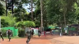 Visitors flee from Khmer temple as Cambodians clash with Thai soldiers