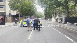 Major road in London closed due to 'suspicious package'
