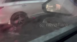 Flash Flooding Hits Plainfield, NJ: Roads Submerged Amid Heavy Rain 2