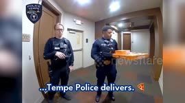 Tempe Police Deliver Pizza After Arresting Delivery Driver