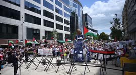 Belgium: Pro-Palestine protest in Brussels urges EU to suspend Israel ties, halt arms sales
