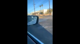 RC Car Drives Down Tucson Road