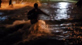 The two people who died in Monday night’s torrential rains in New Jersey