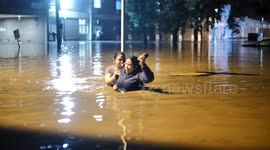 The two people who died in Monday night’s torrential rains in New Jersey