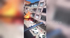 Türkiye: Gas pipeline explosion injures 2 in Istanbul