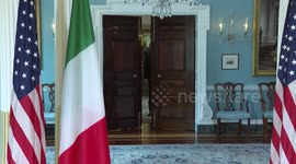 US: US secretary of state meets Italian foreign minister in Washington DC