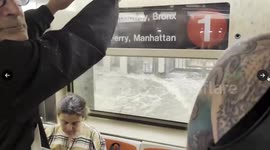 New York City Subway Stations Flood Following Torrential Rain / 1