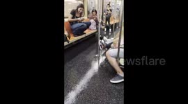 New York City Subway Stations Flood Following Torrential Rain / 4