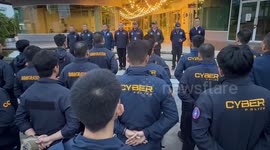 Thai police raid homes 'linked to call centre gangs and Cambodian casinos'