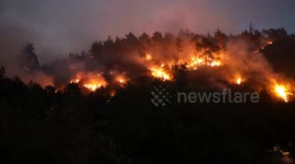 Syria: Syria Latakia Wildfire July 6
