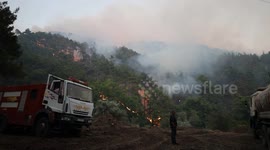 Syria: Syria Latakia Wildfire July 6