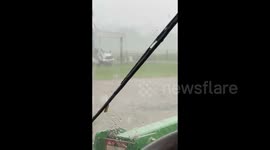 US: Heavy rainfall hits southern Albemarle County