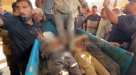 Israeli strike kills 21 Palestinians near aid distribution point in Rafah
