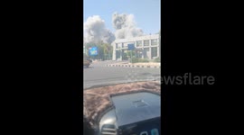 Syria: Smoke Rises Over Damascus After Israeli Strikes
