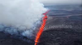 Iceland: Fissure Eruption Erupts In Southeast Iceland In Early Morning Hours