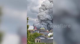 Belgium: Fire destroys Tomorrowland main stage days before festival in Belgium