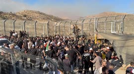 Israel: Hundreds of Druze protest near Israeli-Syrian border in support of Suwayda community