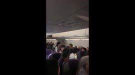 Plane passenger shouts at family for 'letting child kick her seat'